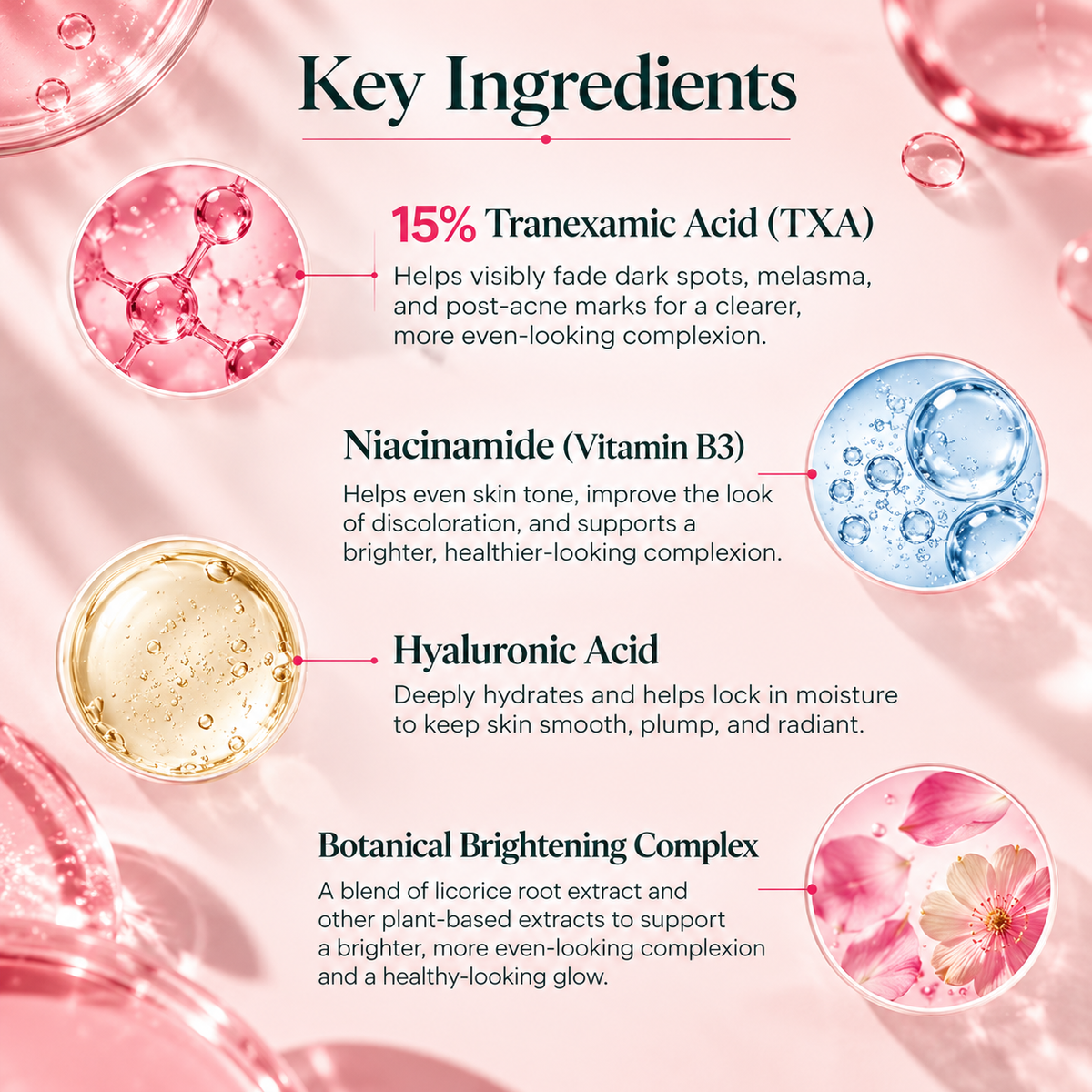Vital515 TXA + Niacinamide Dark Spot Corrector Serum
