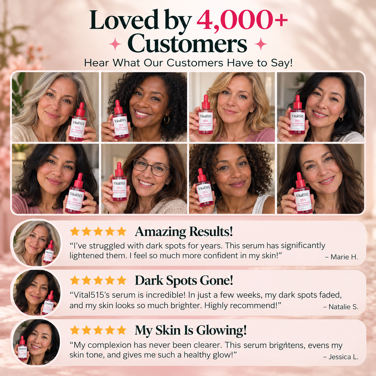 Vital515 TXA + Niacinamide Dark Spot Corrector Serum